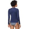 imageSpeedo Womens Precision Pleat Zip RashguardPeacoat