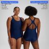 imageSpeedo Womens Swimsuit One Piece Powerflex Ultraback SolidSpeedo Navy