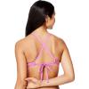 imageSpeedo Womens Swimsuit Top Bikini Endurance Lite Tie Back SolidPink Glo