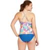 imageSpeedo Womens Swimsuit Top Tankini Adjustable High NeckTexture Tropical