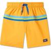 imageSpeedo Boys Swim Trunk Mid Length Redondo PrintedHorizontal Mandarin Peel