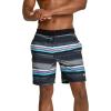 imageSpeedo Mens Swim Trunk Knee Length Boardshort Bondi Printed18 Seafaring Anthracite