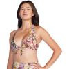 imageSpeedo Womens Swimsuit Bikini Top VNeck HalterMixed Blooms