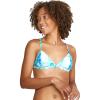 imageSpeedo Womens Swimsuit Triangle Bikini TopBlended Tie Dye