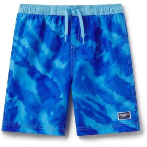 imageSpeedo Boys Swim Trunk Knee Length Boardshort EBoard PrintedSea Basin Beach Glass