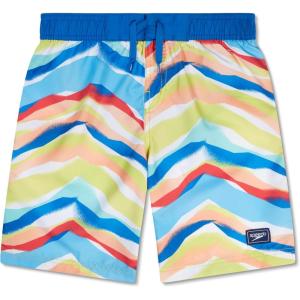 imageSpeedo Boys Swim Trunk Knee Length Boardshort EBoard PrintedStencil Stripe