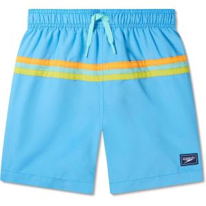 imageSpeedo Boys Swim Trunk Mid Length Redondo PrintedHorizontal Tranquil Blue