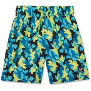 imageSpeedo Boys Swim Trunk Mid Length Redondo PrintedShark Acid Lime