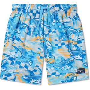 imageSpeedo Boys Swim Trunk Mid Length Redondo PrintedShark Check