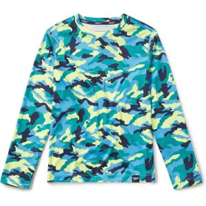 imageSpeedo Boys UV Swim Shirt Long Sleeve Tee GraphicCamo Cover Navigate