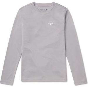 imageSpeedo Boys UV Swim Shirt Long Sleeve Tee GraphicMonument Basic