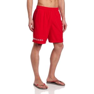 imageSpeedo Mens Guard Swimsuit Trunk Volley19 Speedo Red
