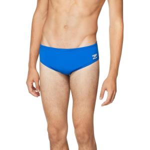 imageSpeedo Mens Standard Swimsuit Brief Endurance Solid AdultSpeedo Blue