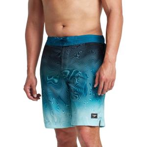 imageSpeedo Mens Swim Trunk Knee Length Boardshort Bondi Printed20 Abyss Blend Anthracite