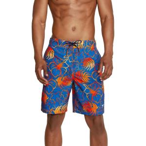 imageSpeedo Mens Swim Trunk Knee Length Boardshort Bondi Printed20 Blend Bright Cobalt