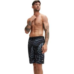 imageSpeedo Mens Swim Trunk Knee Length Boardshort Bondi Printed20 Foundation Alley