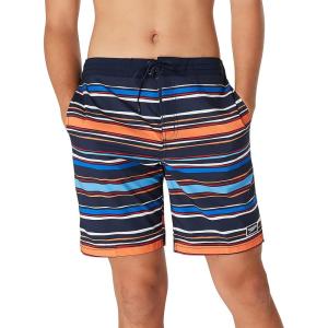 imageSpeedo Mens Swim Trunk Knee Length Boardshort Bondi Printed20 Layback Peacoat