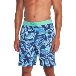 imageSpeedo Mens Swim Trunk Knee Length Boardshort Bondi Printed20 Racing Blend