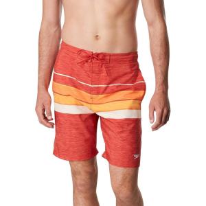 imageSpeedo Mens Swim Trunk Knee Length Boardshort Bondi Printed20 Thruway Oriole