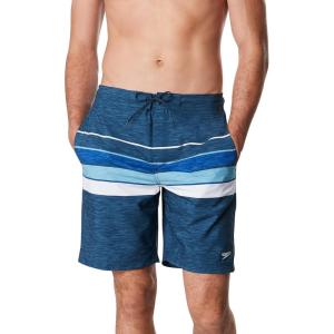imageSpeedo Mens Swim Trunk Knee Length Boardshort Bondi Printed20 Thruway Sodalite Blue