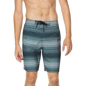 imageSpeedo Mens Swim Trunk Knee Length Boardshort Bondi PrintedAnthracite