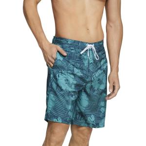 imageSpeedo Mens Swim Trunk Knee Length Boardshort Bondi PrintedInsignia Blue