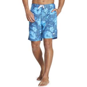 imageSpeedo Mens Swim Trunk Knee Length Boardshort Bondi PrintedPeacoat