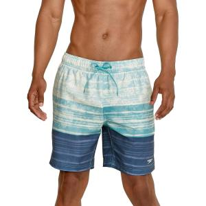 imageSpeedo Mens Swim Trunk Mid Length Redondo FloralReign China Blue