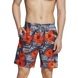 imageSpeedo Mens Swim Trunk Mid Length Redondo FloralSpeedo Orange