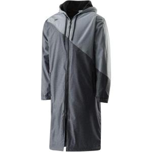imageSpeedo Unisex Adult Parka Jacket Fleece Lined Team ColorsBlackGrey