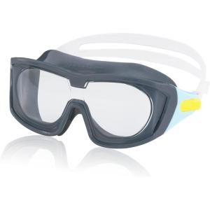 imageSpeedo UnisexChild Swim Goggles Proview MaskSteel GreyClear