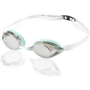 imageSpeedo Womens Swim Goggles Mirrored Vanquisher 20Silver Ice