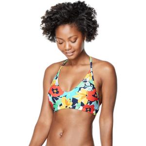 imageSpeedo Womens Swimsuit Bikini Top VNeck HalterIbiza Blue