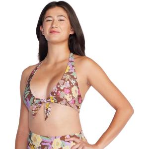 imageSpeedo Womens Swimsuit Bikini Top VNeck HalterMixed Blooms