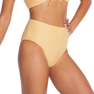 imageSpeedo Womens Swimsuit Bottom Bikini High WaistTexture Summer Yellow