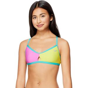 imageSpeedo Womens Swimsuit Top Bikini Endurance Lite Tie Back SolidLost Lavender