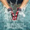 imageSpeedo Aqua Fit Training Swim GlovesCharcoalRed