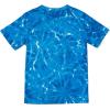 imageSpeedo Boys Uv Swim Shirt Short Sleeve Tee GraphicElectric Blue Lemonade