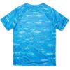 imageSpeedo Boys Uv Swim Shirt Short Sleeve Tee GraphicSharks Ibiza Blue
