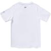 imageSpeedo Boys Uv Swim Shirt Short Sleeve Tee GraphicWhite
