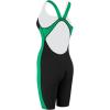 imageSpeedo Female SwimsuitPowerplus KneeskinBlackGreen