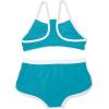 imageSpeedo Girls Swimsuit Two Piece Bikini Boy Short SetCeramic