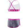 imageSpeedo Girls Swimsuit Two Piece Bikini Boy Short SetPink