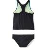imageSpeedo Girls Swimsuit Two Piece Tankini Thick StrapAnthracite