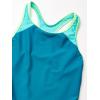 imageSpeedo Girls Swimsuit Two Piece Tankini Thick StrapCapri Breeze Mesh