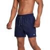 imageSpeedo Mens Swim Trunk Knee Length Volley Comfort Liner Solid16 Peacoat