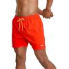 imageSpeedo Mens Swim Trunk Knee Length Volley Comfort Liner Solid16 Spicy Orange