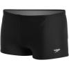 imageSpeedo Mens Swimsuit Square Leg Endurance SolidSpeedo Black