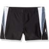 imageSpeedo Mens Swimsuit Square Leg SpliceBlackBlack