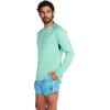 imageSpeedo Mens UV Swim Shirt Basic Easy Long Sleeve Regular FitArctic Glass